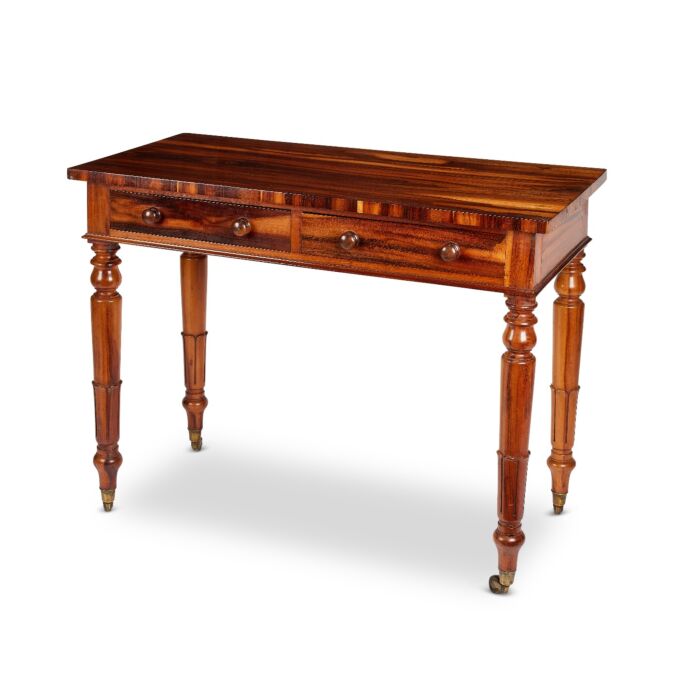 A William IV coramandel side table