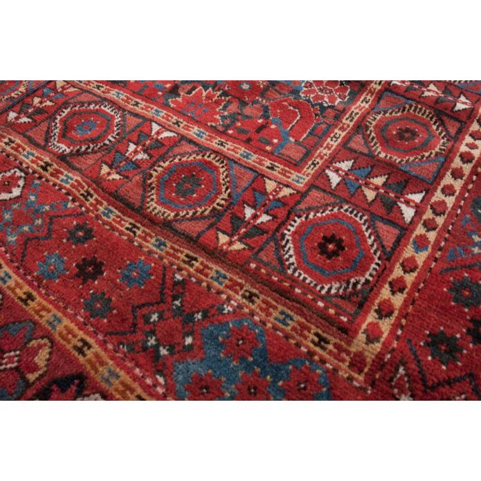 Antique Beshir Carpet, Circa 1900, 393 x 179cm