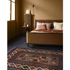 Antique Kazak Rug, late 19th century, 190 x 150cm