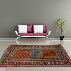 Antique Kazak Rug 205 x 121cm