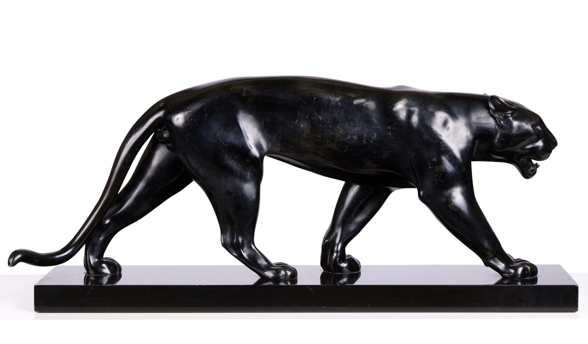 Max Le Verrier: an art deco stalking panther 