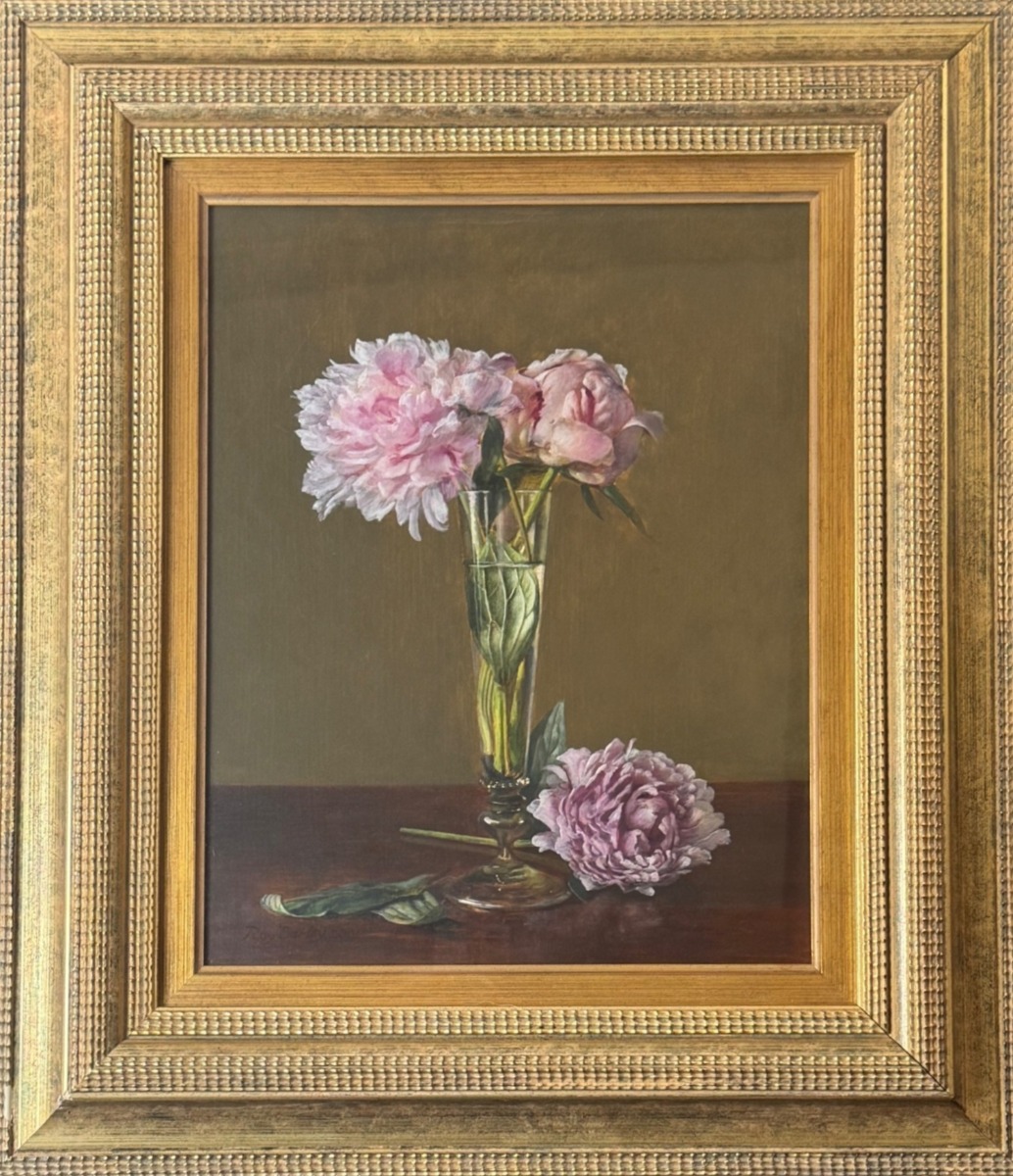 Roy Barley (British, b. 1935), 'Peonies' 