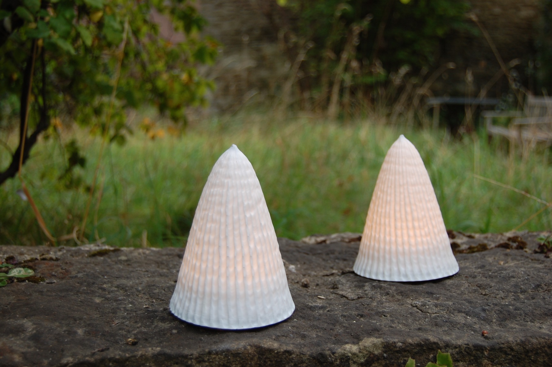 White porcelain lights