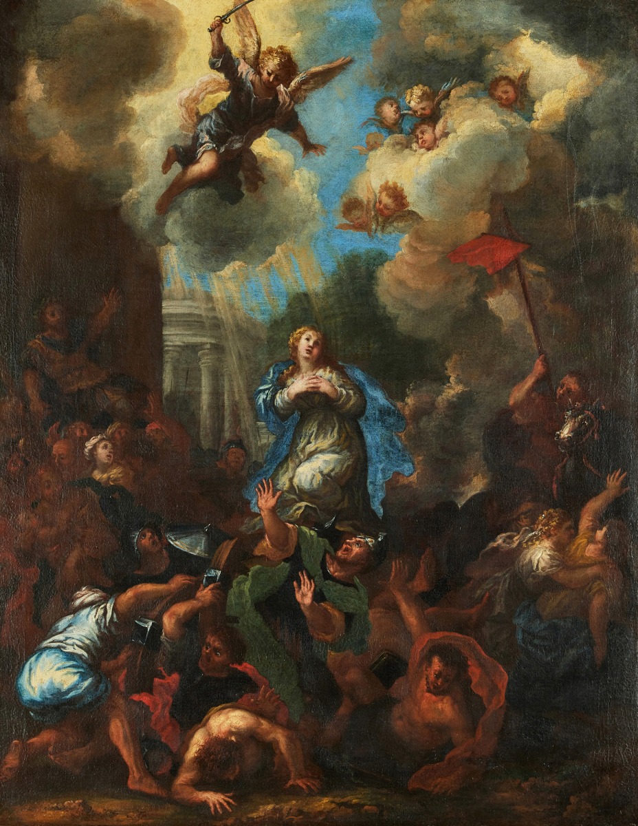 Pier Dandini (1646-1712), The Martyrdom of Saint Catherine of Alexandria 